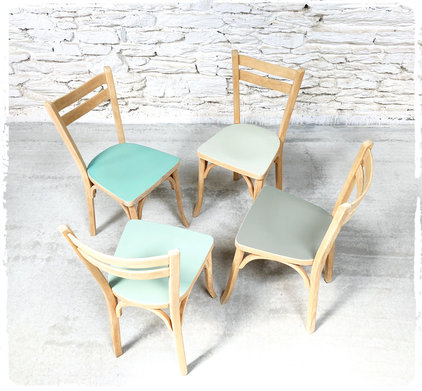 Chaises Bistrot Vintage Baumann Modèle 56 Revisitées