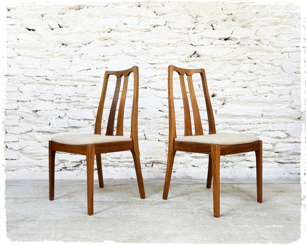 Paire de Chaises Vintage en Teck Nathan