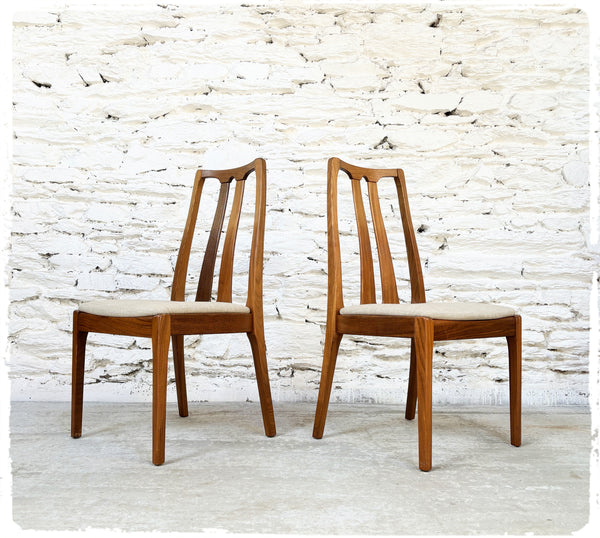 Paire de Chaises Vintage en Teck Nathan
