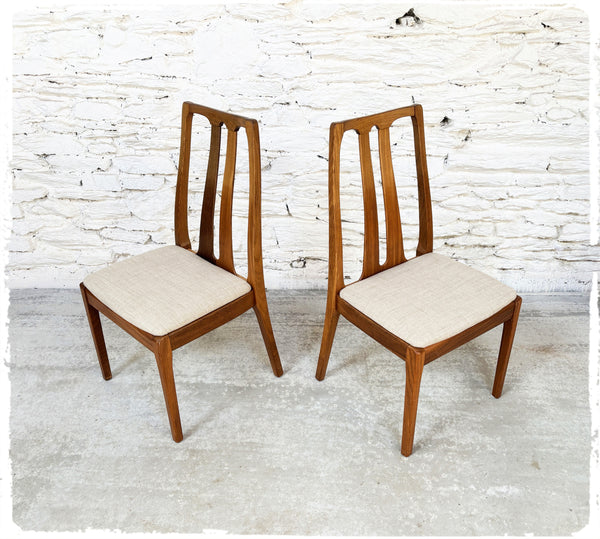 Paire de Chaises Vintage en Teck Nathan