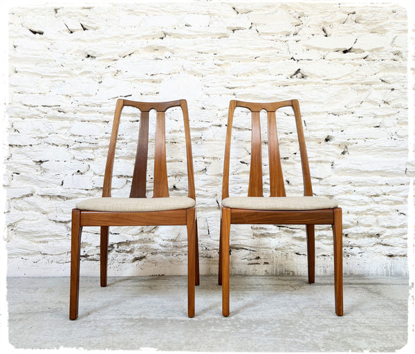 Paire de Chaises Vintage en Teck Nathan