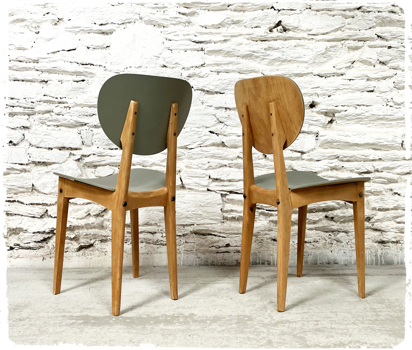Paire de Chaises Vintage Stella