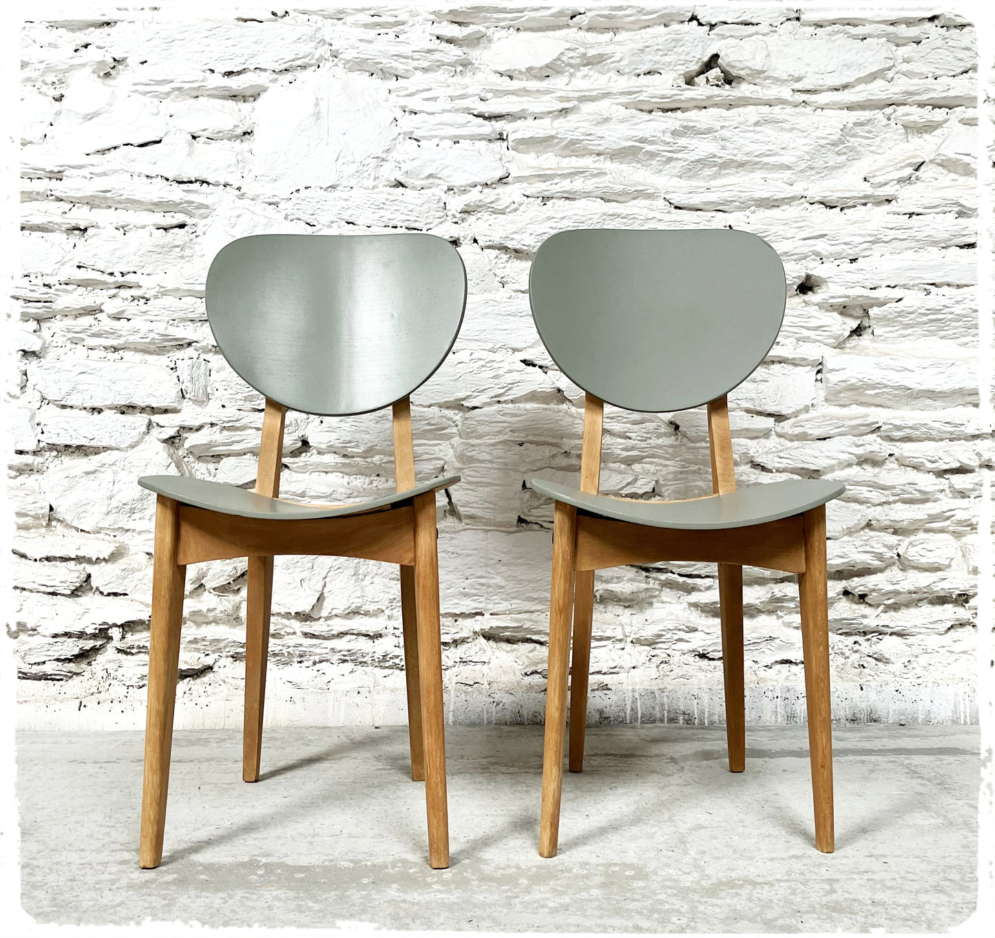 Paire de Chaises Vintage Stella