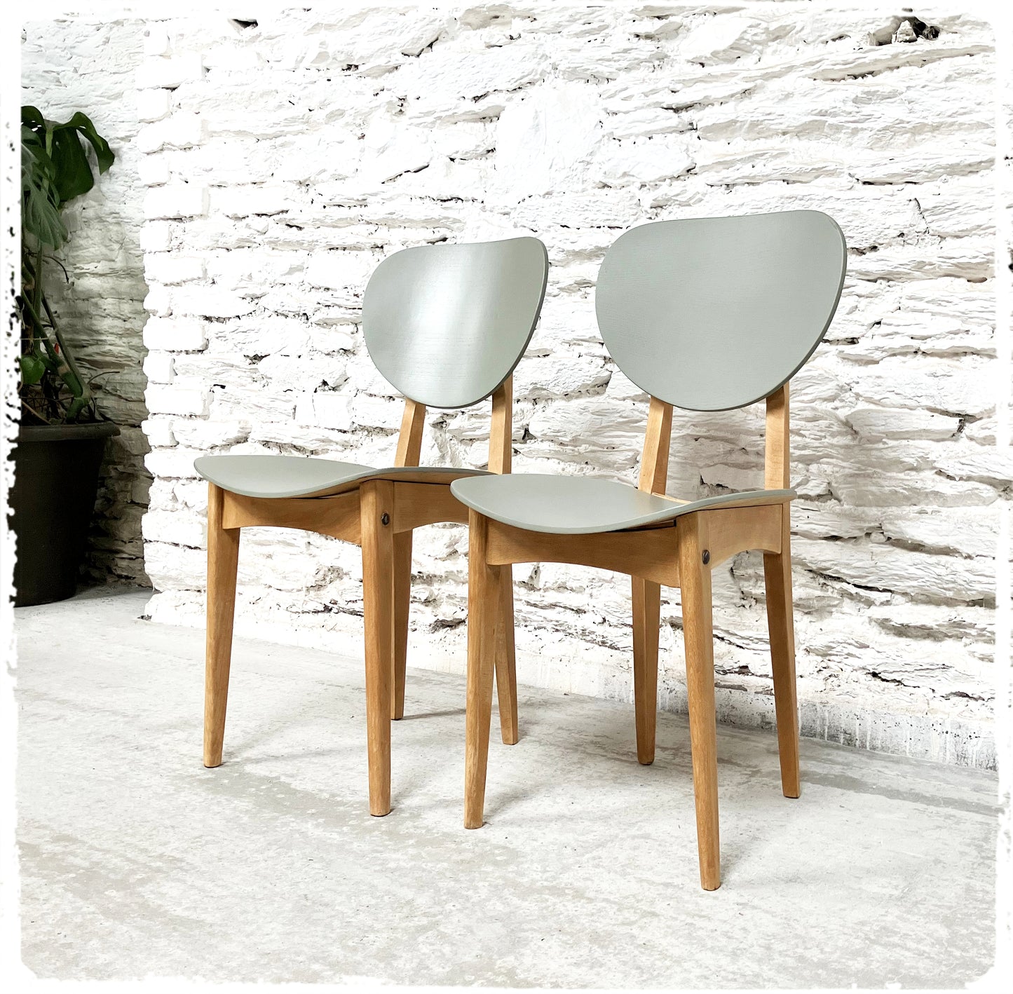 Paire de Chaises Vintage Stella