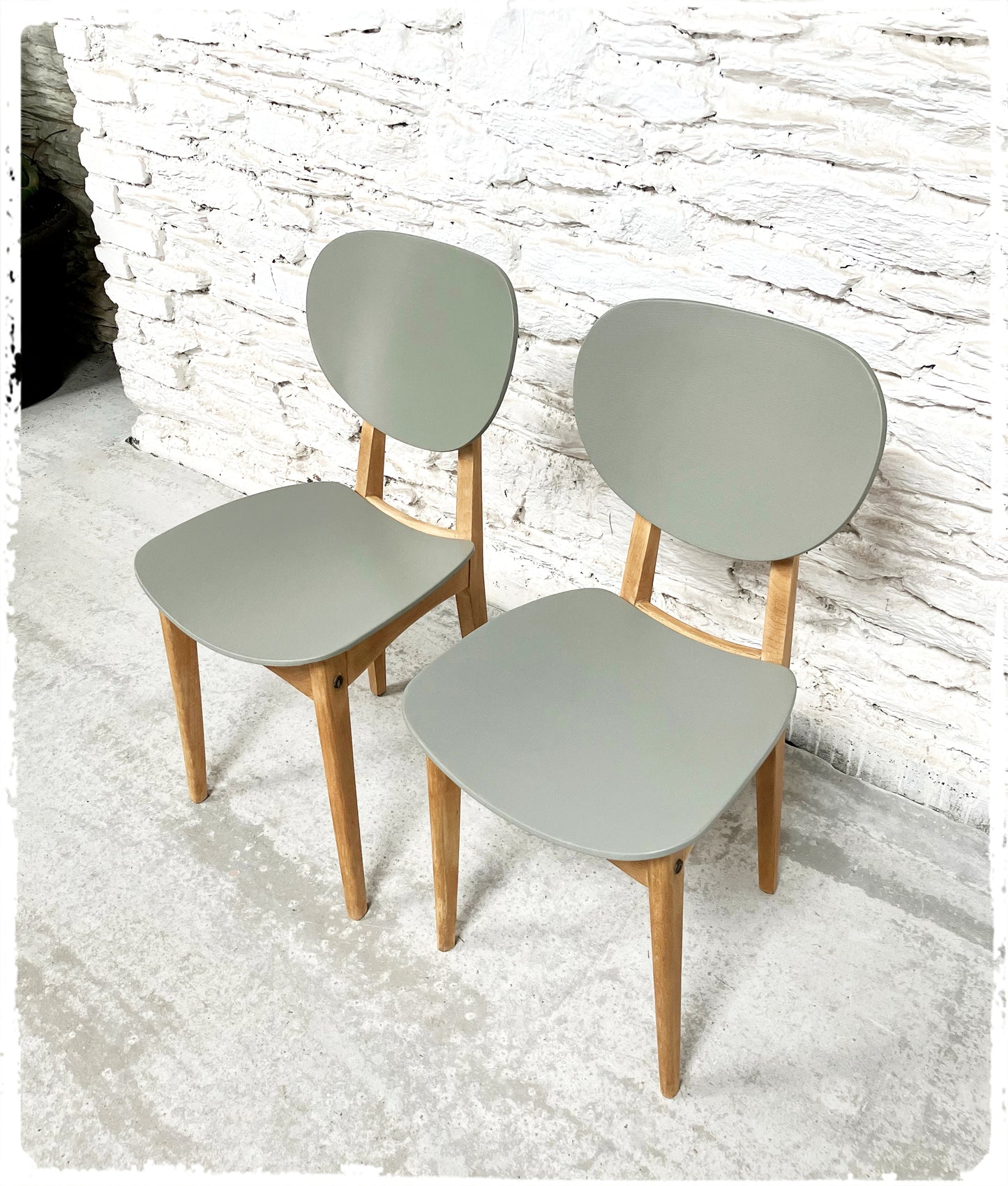 Paire de Chaises Vintage Stella