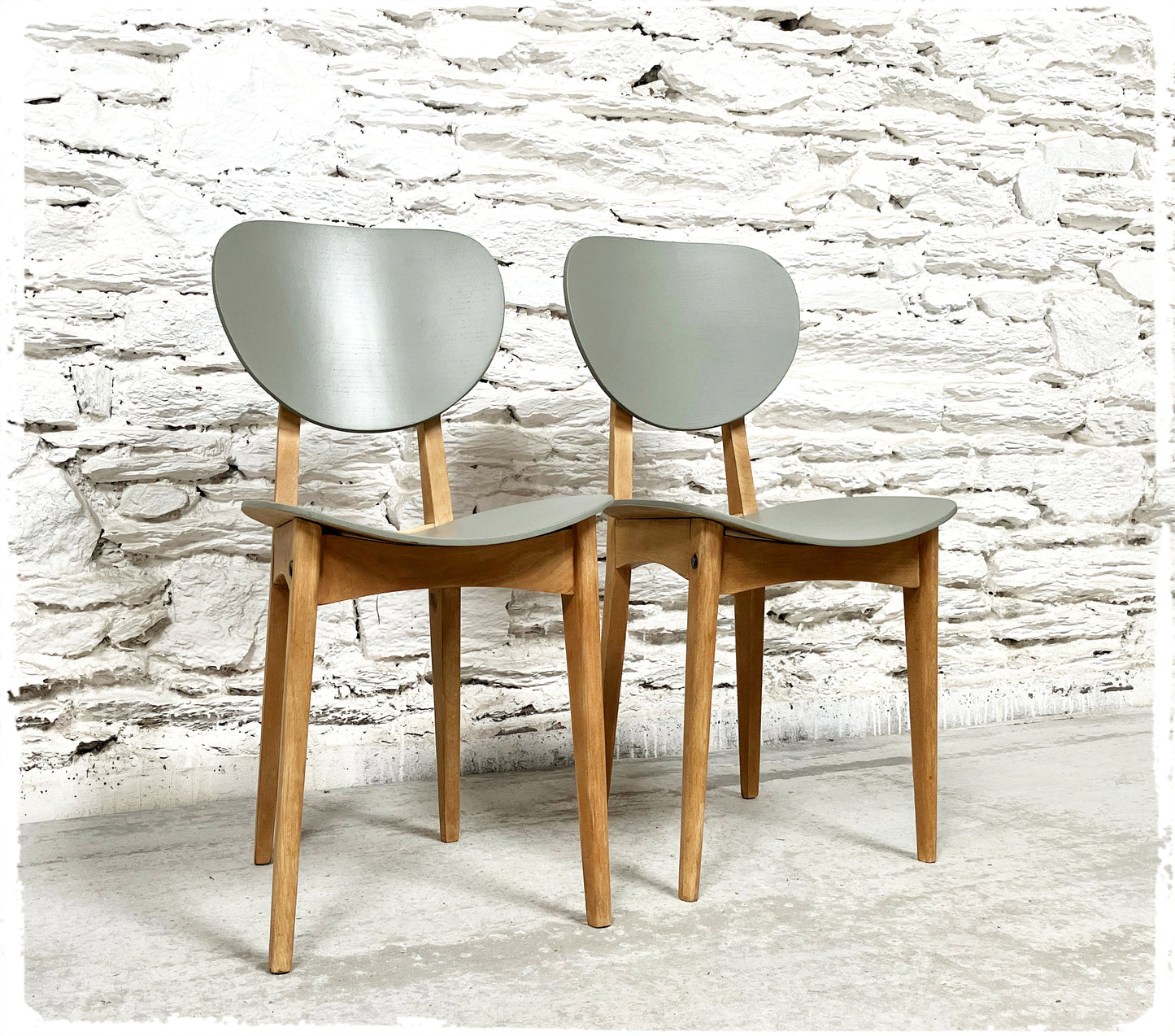 Paire de Chaises Vintage Stella