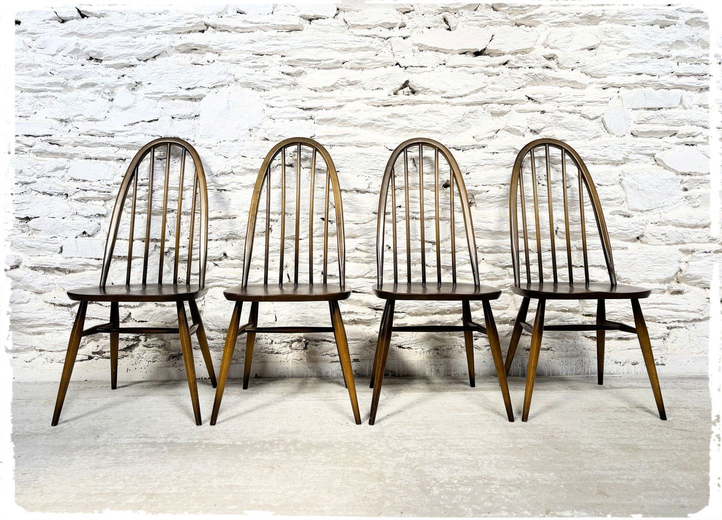 Chaises Windsor Vintage Ercol Quaker