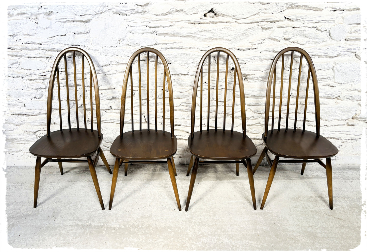 Chaises Windsor Vintage Ercol Quaker
