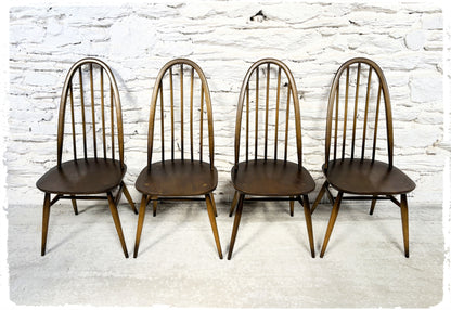 Chaises Windsor Vintage Ercol Quaker