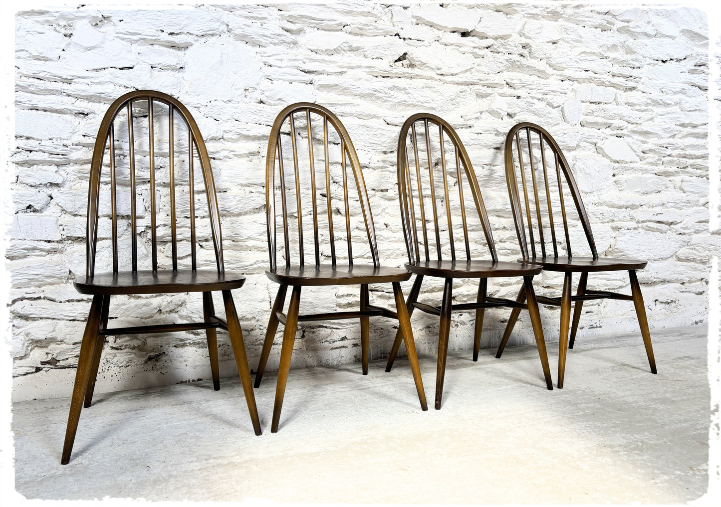 Chaises Windsor Vintage Ercol Quaker