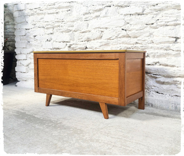 Coffre Banc Vintage en Bois Revisité