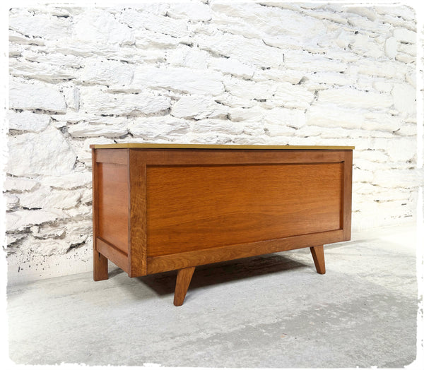Coffre Banc Vintage en Bois Revisité
