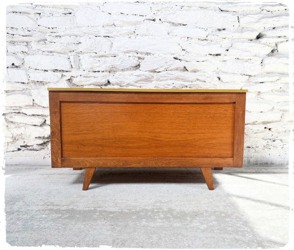 Coffre Banc Vintage en Bois Revisité