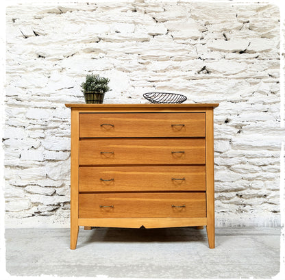 Commode Vintage Chêne Doré