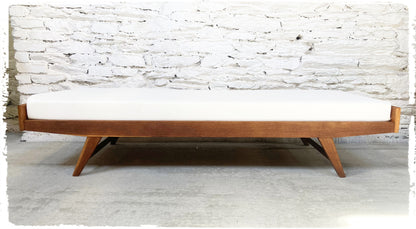 Daybed Banquette Vintage Pieds Compas Années 50