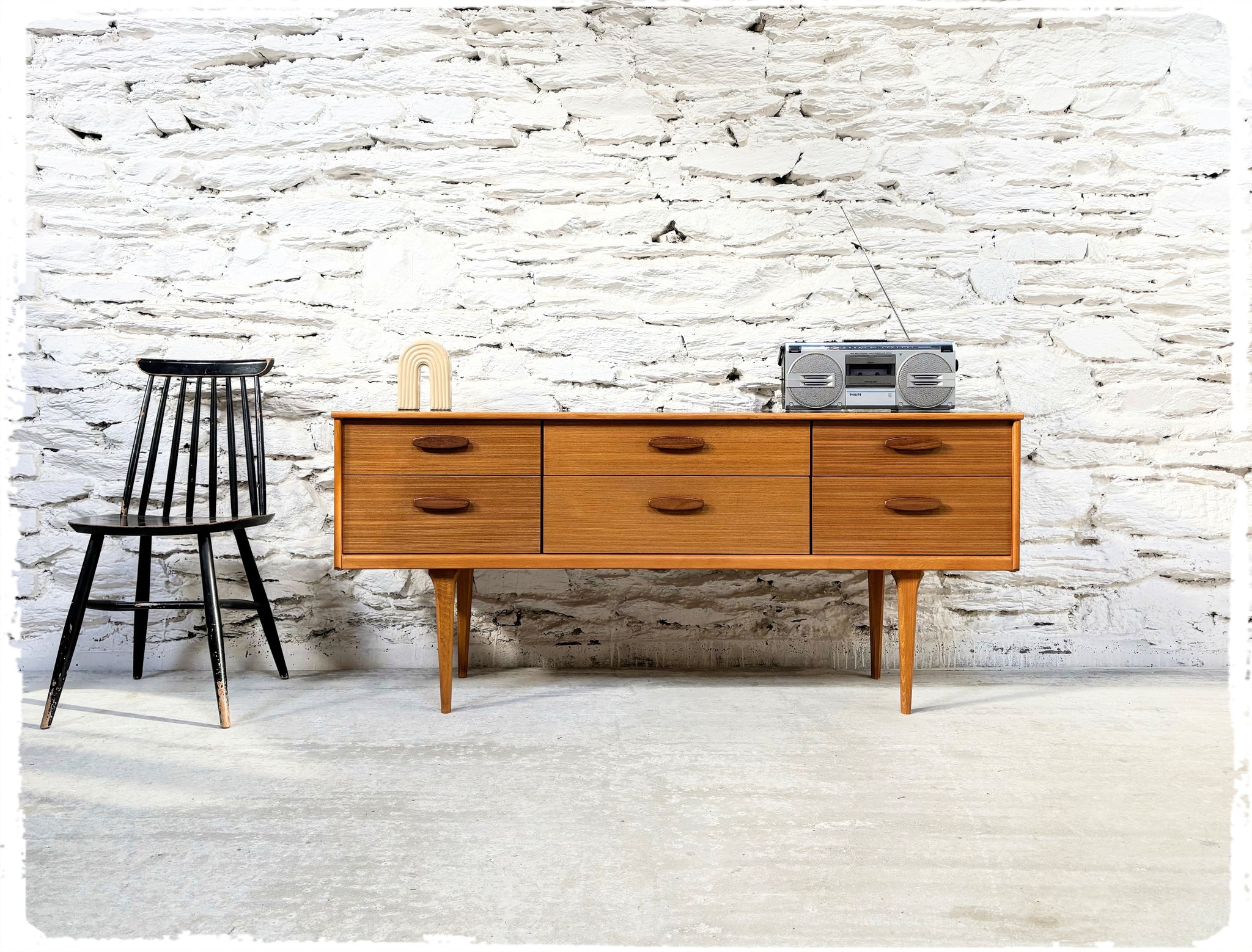 Enfilade Basse Austinsuite Vintage en Teck