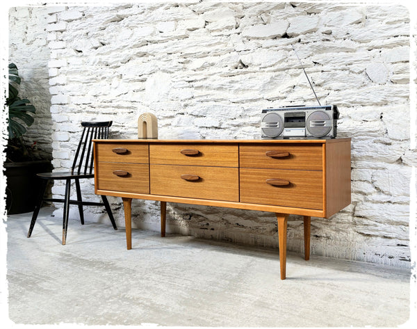 Enfilade Basse Austinsuite Vintage en Teck