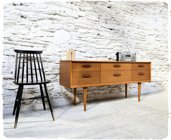 Enfilade Basse Austinsuite Vintage en Teck