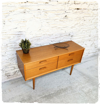 Petite Enfilade Basse Austinsuite Vintage Style Scandinave en Teck
