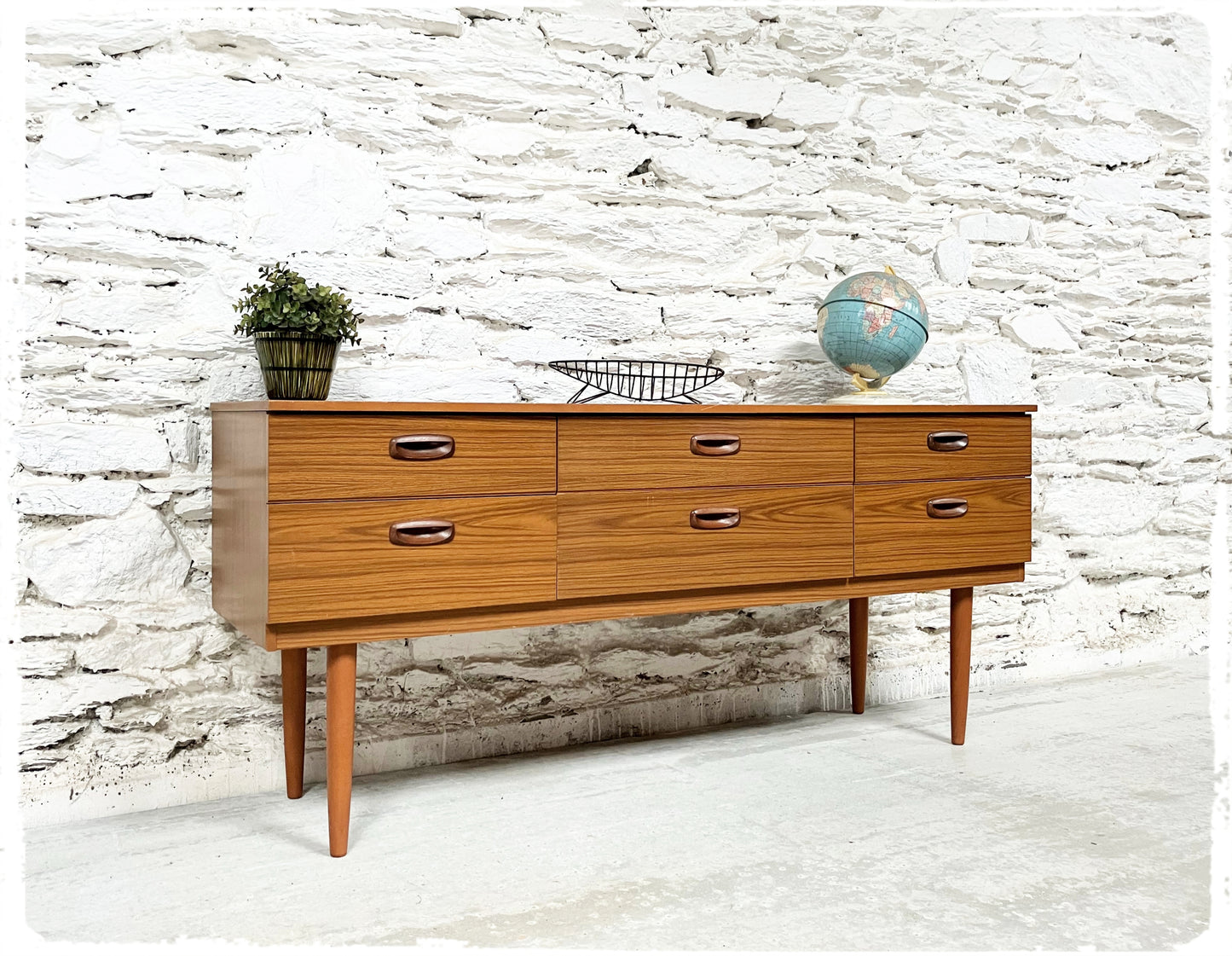 Enfilade Basse Meuble TV Vintage