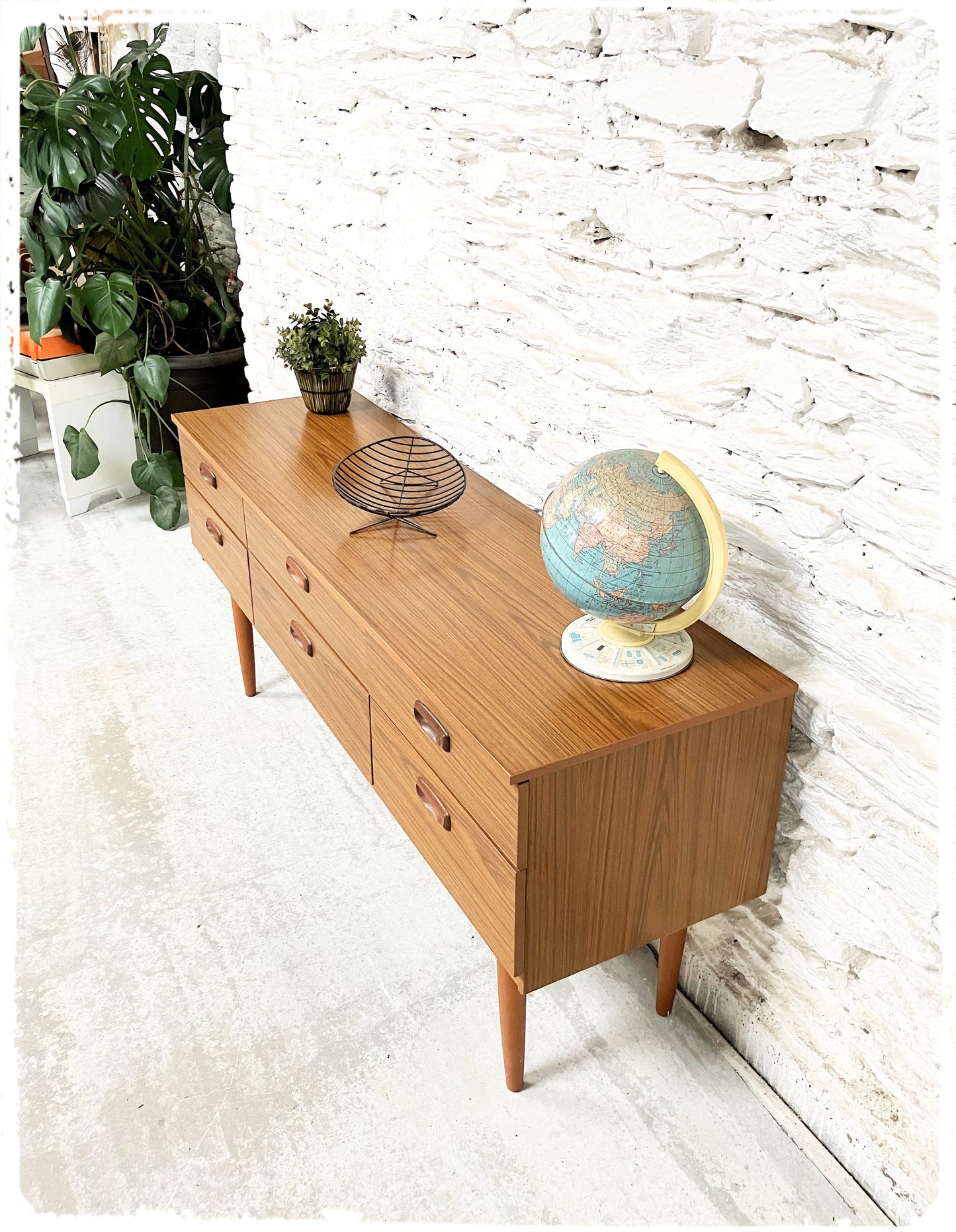 Enfilade Basse Meuble TV Vintage