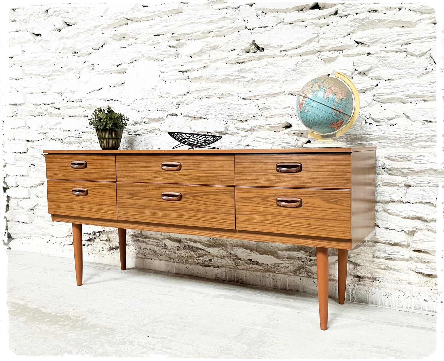 Enfilade Basse Meuble TV Vintage