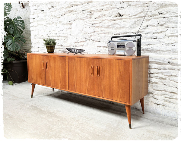 Enfilade Basse Vintage Style Scandinave GPLAN en Teck