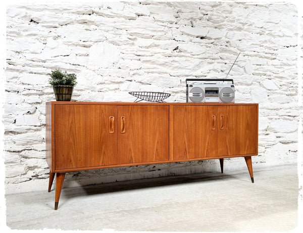 Enfilade Basse Vintage Style Scandinave GPLAN en Teck