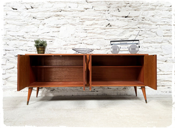 Enfilade Basse Vintage Style Scandinave GPLAN en Teck