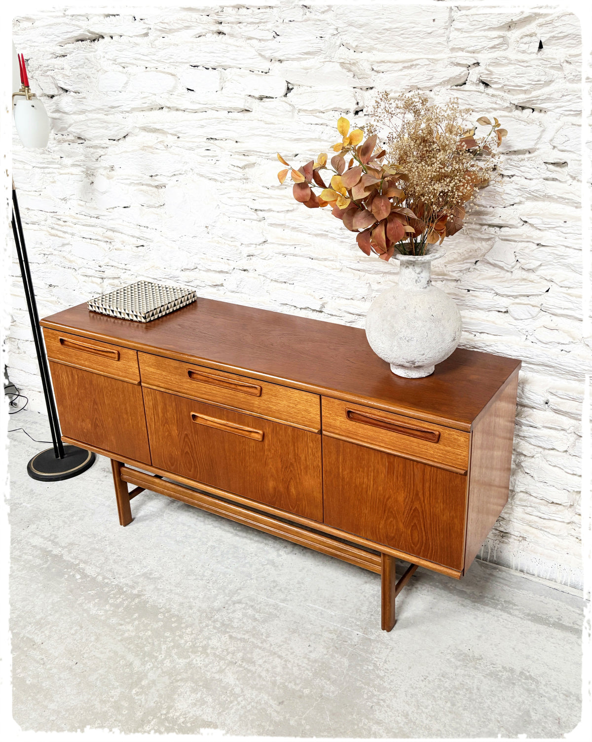 Enfilade Meredew Vintage en Teck 150 cm