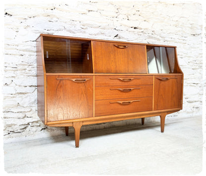 Enfilade Mi Haute Jentique Vintage en Teck