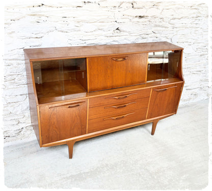 Enfilade Mi Haute Jentique Vintage en Teck