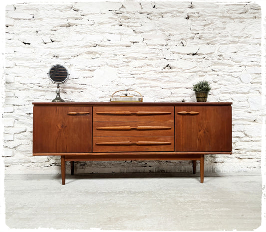 Enfilade Vintage Mid Century en Teck 183 cm