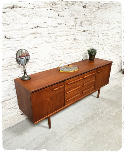 Enfilade Vintage Mid Century en Teck 183 cm