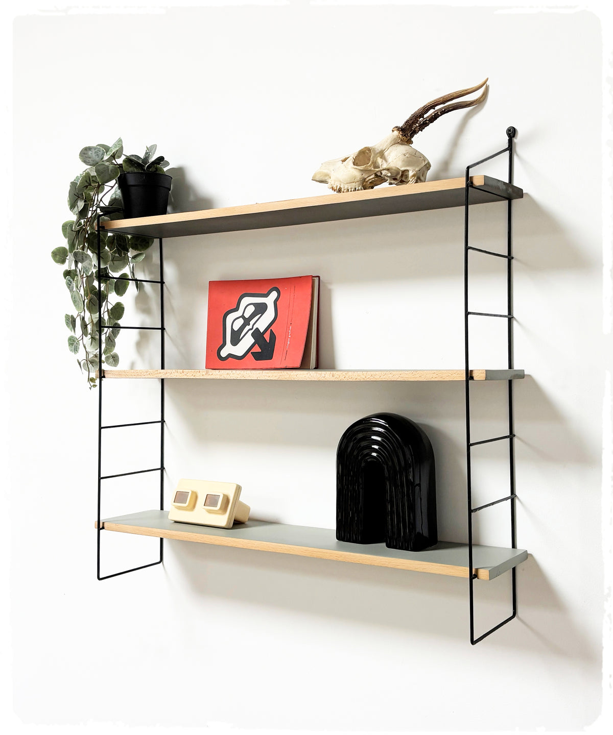 Étagère Modulable Vintage Années 60 Style String Revisitée