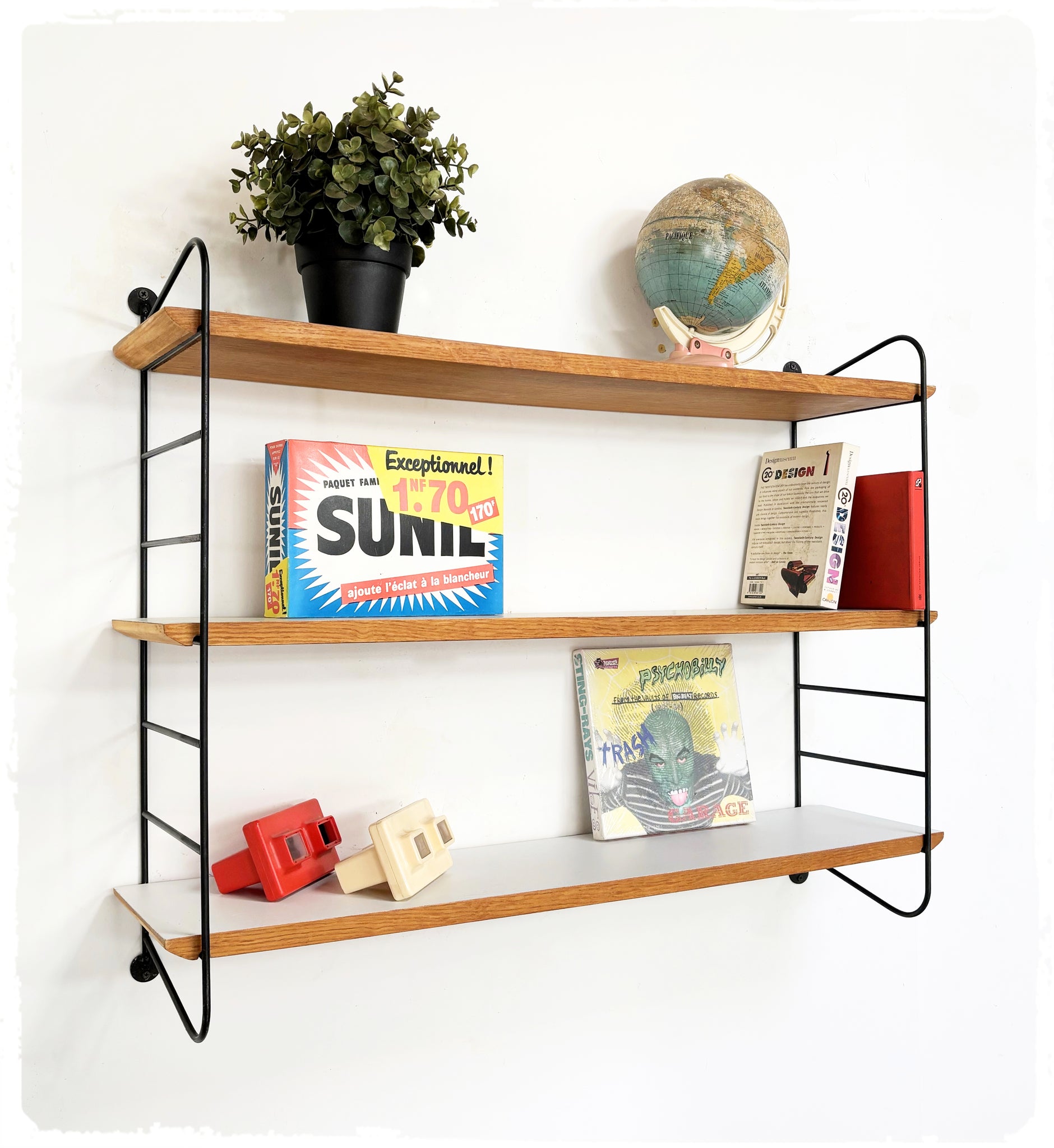 Étagère Murale Vintage Modulable Style String