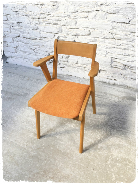 Fauteuil Bridge Vintage Pieds Compas