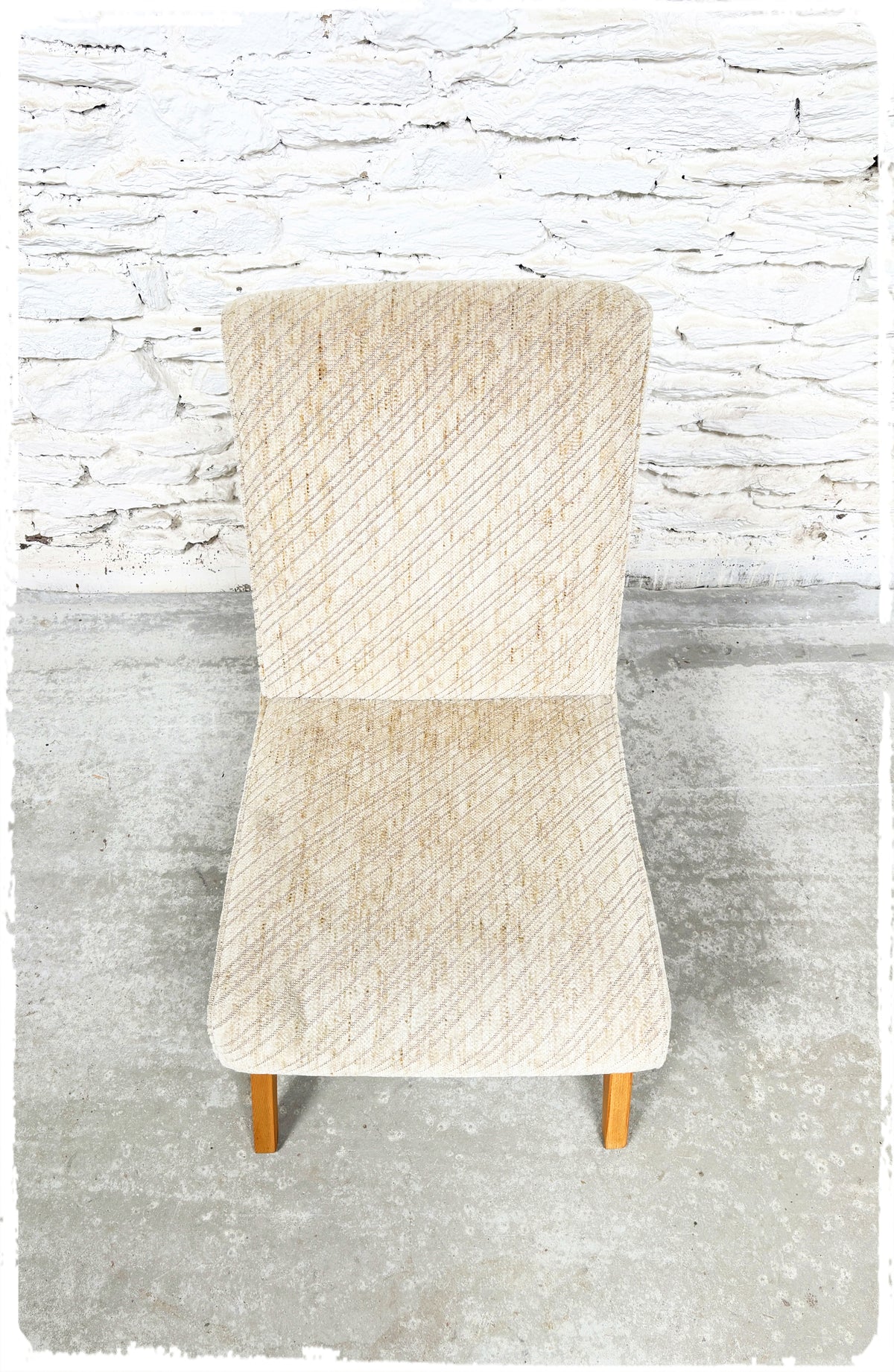 Fauteuil Vintage Mid-Century Pieds Compas