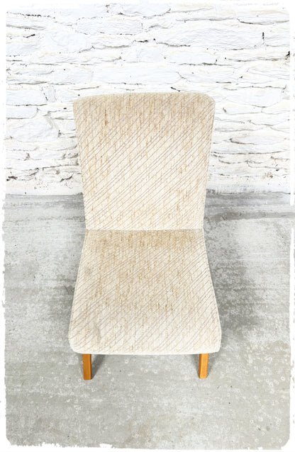 Fauteuil Vintage Mid-Century Pieds Compas