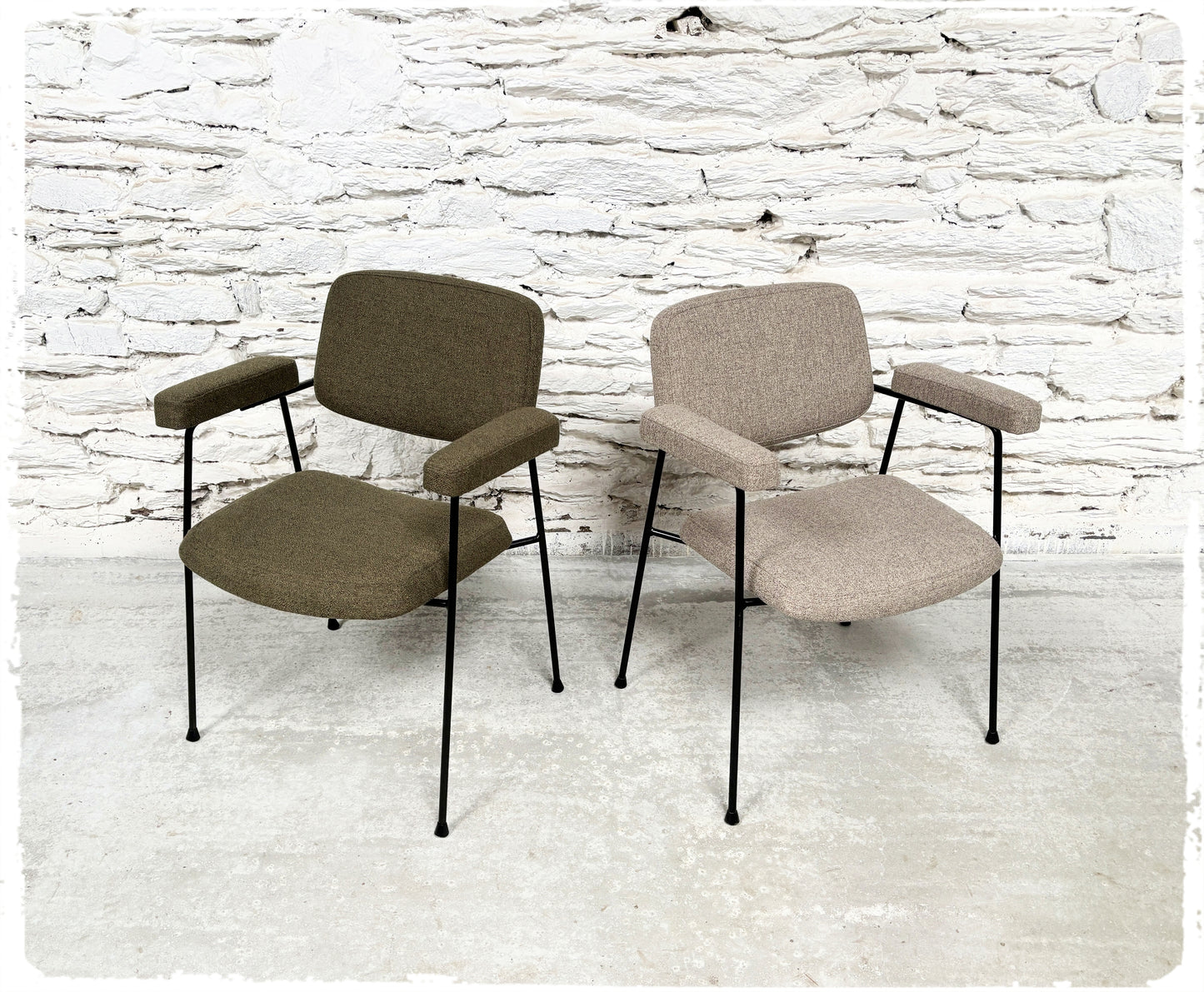 Fauteuil Vintage Pierre Paulin Thonet CM197 Circa 50