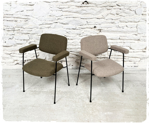 Fauteuil Vintage Pierre Paulin Thonet CM197 Circa 50