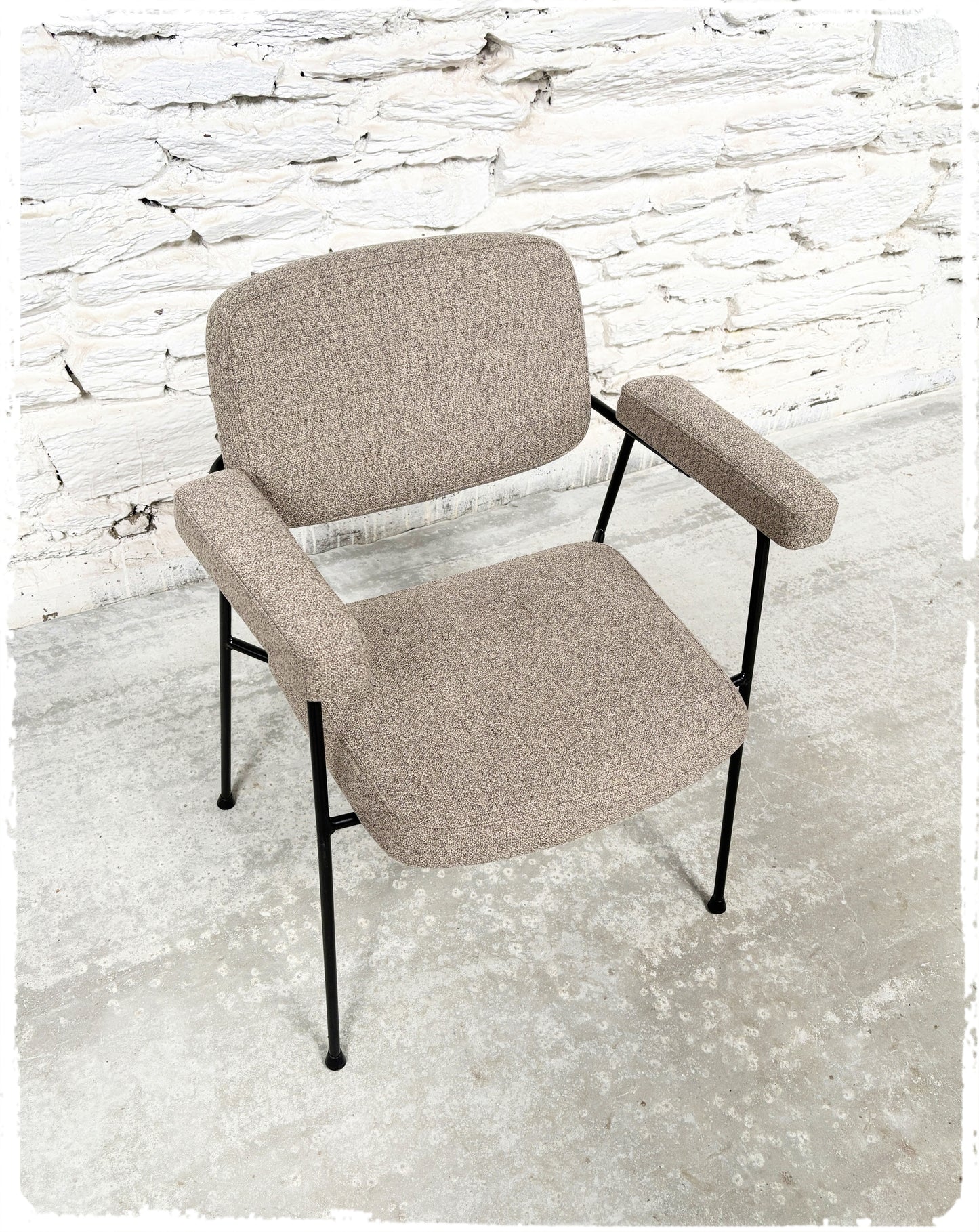 Fauteuil Vintage Pierre Paulin Thonet CM197 Circa 50