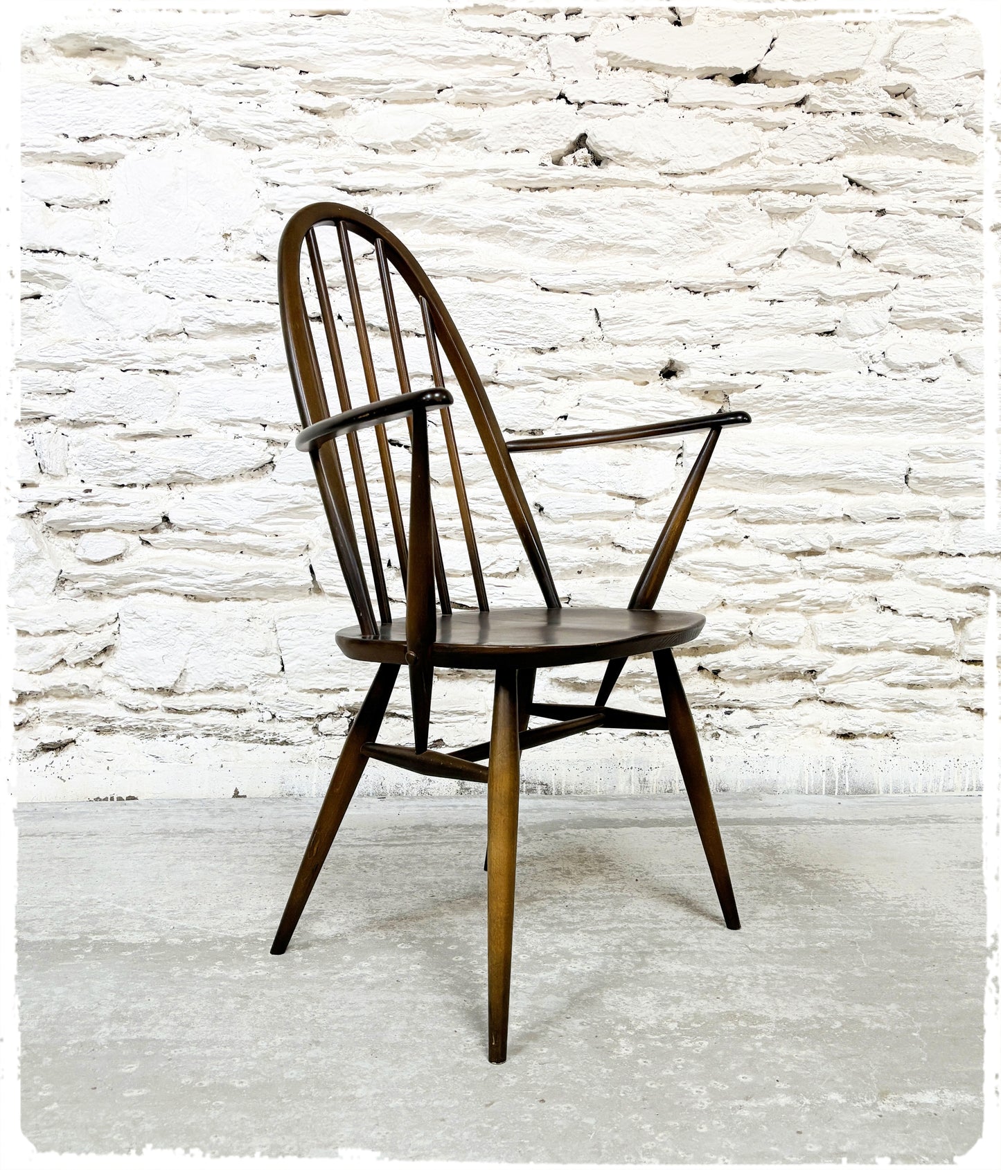 Fauteuil Windsor Vintage Ercol Quaker