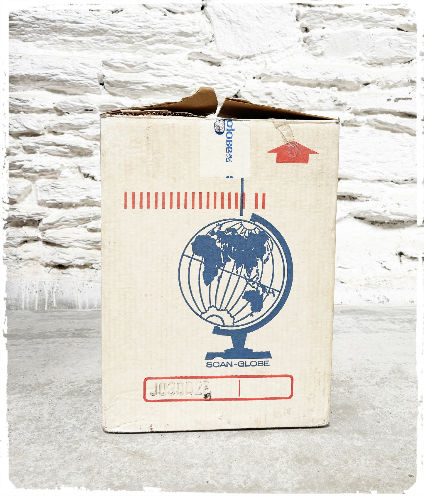 Grand Globe Terrestre Lumineux Vintage Scandinave Scan Globe