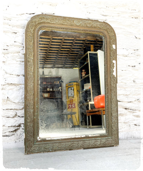 Grand Miroir Ancien Louis Philippe 104 x 76 cm