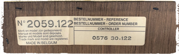 Grand Miroir Vintage Bois Doré Art Déco Deknudt