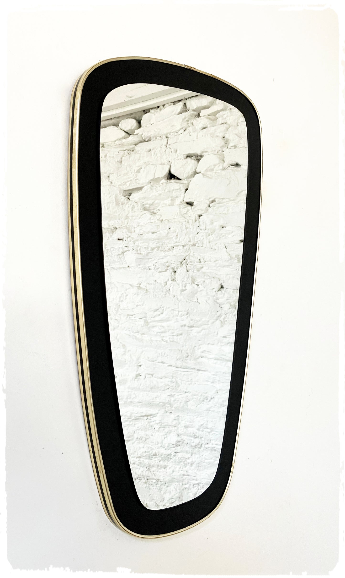 Grand Miroir Vintage Forme Libre Asymétrique