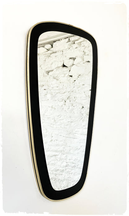 Grand Miroir Vintage Forme Libre Asymétrique