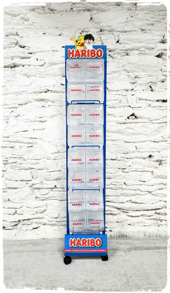 Grand Présentoir Publicitaire de Magasin Haribo