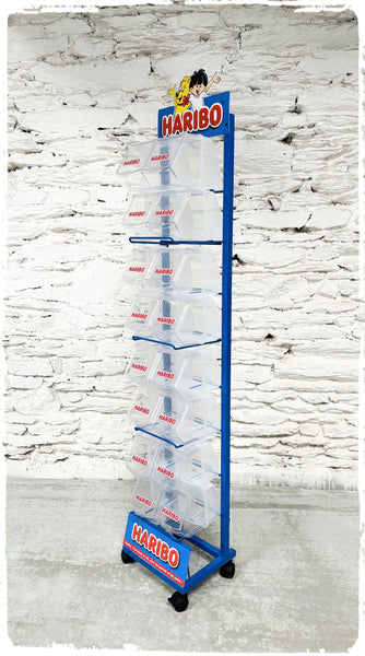 Grand Présentoir Publicitaire de Magasin Haribo